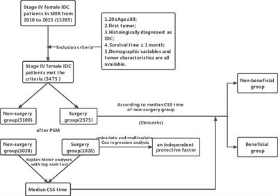 A Novel Nomogram Model to Identify Candidates and Predict the Possibility of Benefit From Primary Tumor Resection Among Female Patients With Metastatic Infiltrating Duct Carcinoma of the Breast: A Large Cohort Study